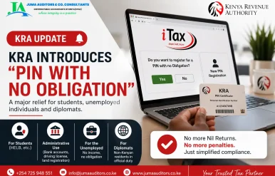 Kra pin with no obligation