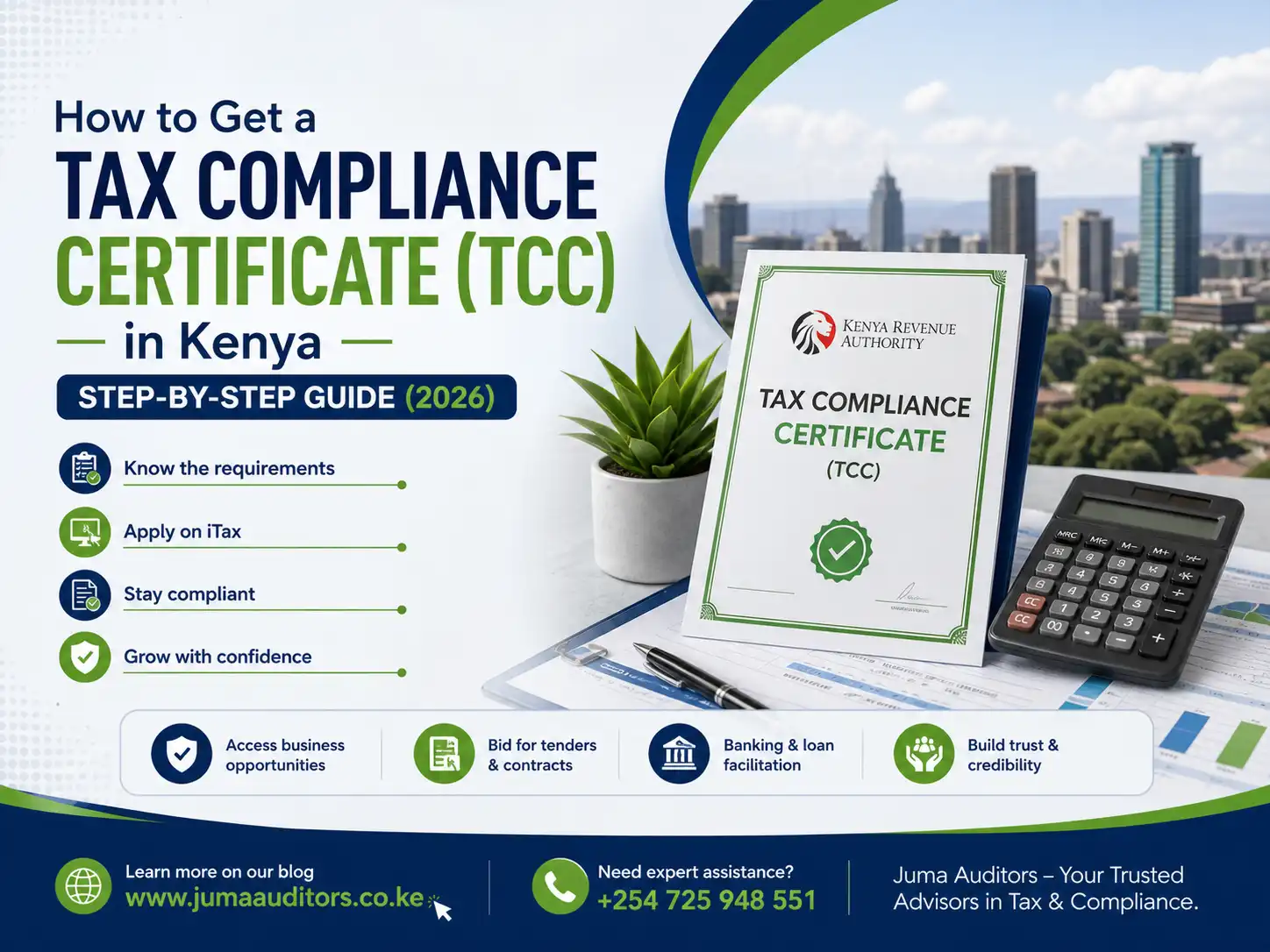How to Get a Tax Compliance Certificate (TCC) in Kenya